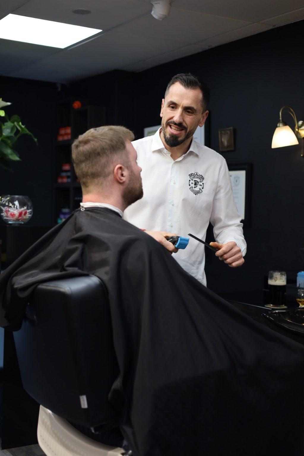 Haircut service at Labi's Barber